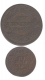 Copper Coins of Shivaji Rao Holkar of Indore State.