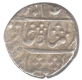 Silver One Rupee Coin of Sawai Jaipur Mint of Karauli State.