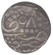 Silver  One Rupee Coin of Karauli State.