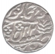 Silver One Rupee Coin of Sawai Jaipur Mint of  Karuli State.