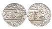 Silver One Rupee Coin of Mysore State.