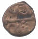 Copper Paisa Coin of  Anonymous Mint of Toka State Hyderabad Feudatory.