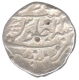 Silver One Rupee Coin of  Muhammad Shah of Mumbai Mint of Bombay Presidency.