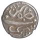 Silver One Fifth  Rupee Coin of  Tellicherry Mint.