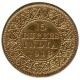 Gold Fifteen Rupees Proof  coin of King George V of 1918.