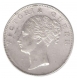 Silver One Rupee Coin of Victoria Queen of1862.