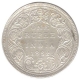 Silver One Rupee Coin of Victoria Queen of Bombay Mint of 1862.