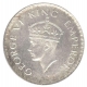 Silver One Rupee Coin of King George VI of Calcutta Mint of 1938.