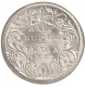 Silver Half Rupee Coin of Victoria Queen of  1862.