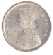 Silver Half Rupee Coin of Victoria Queen of  1862.