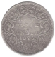 Silver Half Rupee Coin of  Victoria Queen of Bombay Mint of 1875.