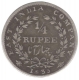 Silver Quarter Rupee Coin of King William IIII of Calcutta Mint of 1835.