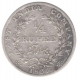 Silver Quarter Rupee Coin King William IIII of Calcutta Mint of 1835.