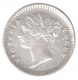 Silver Two Annas Coin of  Victoria Queen of 1841.