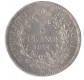 Five Francs coin of France of 1874.