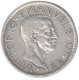 Silver coin of Victor Emanuele III Re of Italy of  1928.