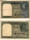 One Rupee Bank Notes of King George VI of Signed by 1st C E  Jones of 1950.