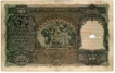 Hundred Rupees Bank Note of King George VI of Signed by C D Deshkmuk of Calcutta of 1943.