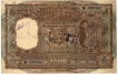 Thousand Rupees Bank Note of Signed by  B Rama Rau  Madras of Republic INDIA.