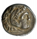 Silver Drachma coin of  Alexander III the Greeks.