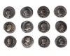 Silver Drachma Coins of  Apollodotos II of Indo Greeks.