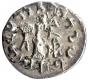 Silver Drachma Coin of Apollodotus II of Indo Greeks.