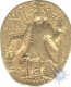 Gold Dinar Coin of Vasudeva I of Kushan Dynasty.