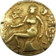 Gold Dinar Coin of Chandragupta II of Gupta Dynasty.