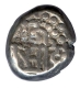 Silver Dramma coin of Jaitra Simha  of Chowhans of Ranthambhor.