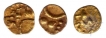 Gold Fanam Coins of Hoysala Dynasty.