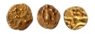 Gold Fanam Coins of Hoysala Dynasty.