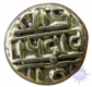 Gold Pagoda Coin of Devaraya I of Vijayanagara Empire.