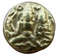 Gold Pagoda Coin of Devaraya I of Vijayanagara Empire.