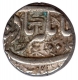 Silver Half Rupee of Jahangir of Ahmadnagar Mint.