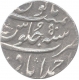 Silver Rupee of Auranzeb Alamgir of Ahmadabad Mint.