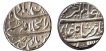 Silver Rupee of Alamgir II Aziz ud din of Shahjahanabad.