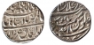 Silver Rupee of Alamgir II Aziz ud din of Shahjahanabad.