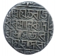 Silver Rupee of Rajadhara Manikya of Tripura.