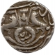 Silver Half Rupee of Nasir ud din Haidar of Awadh.