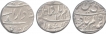 Silver Rupee of Daulat Rao Sindia of Muhammad Akbar II of Gwalior.