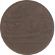 Copper Twentyth Cash of Madras Presidency.