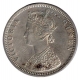 Silver One Rupee Coin of Victoria Queen of 1875.