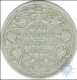 Silver One Rupee Coin of Victoria Queen of Bombay Mint of 1881.