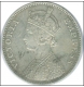 Silver One Rupee of Victoria Empress of Bombay Mint of 1881.