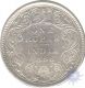 Silver One Rupee Coin of Victoria Queen of Calcutta Mint of 1886.