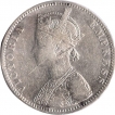 Silver One Rupee Coin of Victoria Empress of 1888.