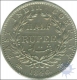 Silver One Rupee Coin of Victoria Queen of 1840.