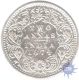 Silver Two Anna Coin of Victoria Queen of Bombay Mint of 1874.