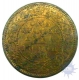 Copper Quarter Anna of Victoria Empress of Calcutta Mint of 1880.