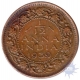 Copper One Twelveth Anna of King George VI of Bombay Mint of 1939.